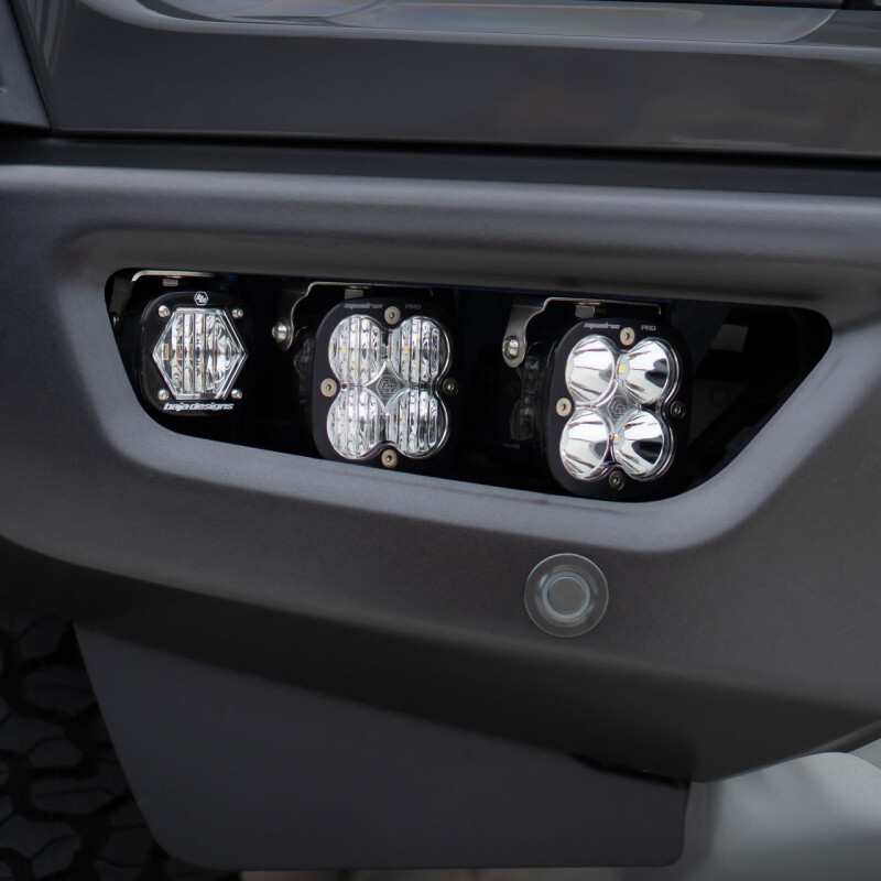 Ford Raptor Fog Light Pocket Kit - Baja Designs - Unlimited - `21-`27